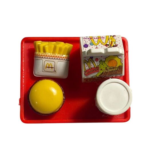 McDonald's Other - McDonalds Mini Happy Meal Food Tray Vintage Miniature Diorama Barbie